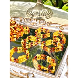 Thumbnail Vòng Tay Em Bé Đá Hổ Phách 15cm Thiên Nhiên Bình An Sức Khoẻ SP003331 Gypsy.lala 2