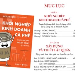 Thumbnail Sách - Khởi Nghiệp Kinh Doanh Cà Phê - 8 Bước Xây Dựng Thành Công Từ Con Số 0 - Bí Quyết Mở Quán Cafe Đông Khách 3