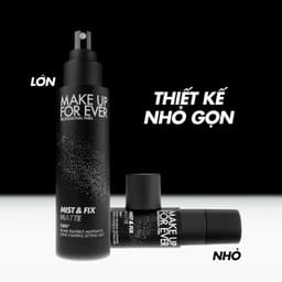 Thumbnail Xịt Khóa Cố Định Lớp Trang Điểm Kiềm Dầu MIST & FIX MATTE 100ml - MAKE UP FOR EVER 4