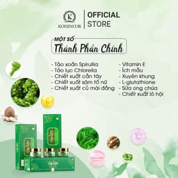 Thumbnail Viên uống đẹp da mờ nám TẢO SÂM Kohinoor (45 viên) 2