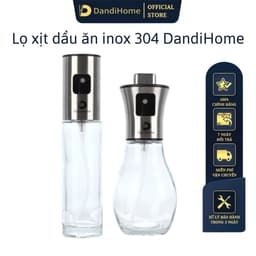 Thumbnail Bình xịt dầu ăn DandiHome dạng phun sương kèm phễu sử dụng cho vỉ nướng, nồi chiên không dầu trong nhà bếp 1