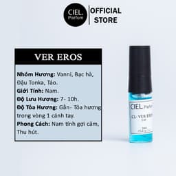 Thumbnail Nước hoa nam cao cấp CL Ver Eros Edt chính hãng CIEL Parfum phong cách gợi cảm, cuốn hút, hấp dẫn mọi ánh nhìn 2