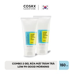 Thumbnail Combo 2 Gel Rửa Mặt (Tràm Trà, 0.5% BHA) COSRX Low pH Good Morning Gel Cleanser (150ml) 2
