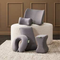 Thumbnail Ruột gối Memory Foam | JYSK Wellpur Stranda| xám | R33xD33xC8cm 1