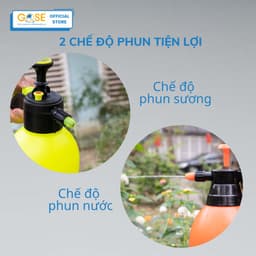 Thumbnail Bình nước tưới cây cảnh 2L/3L GOSE bình phun sương đồ làm vườn cao cấp siêu bền 3