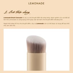 Thumbnail Cọ che khuyết điểm LEMONADE Concealer Brush 10g 3
