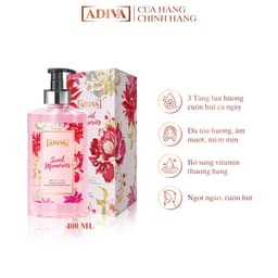 Thumbnail Sữa Tắm Dưỡng Ẩm Hương Nước Hoa ADIVA Sweet Memories 400ml 2