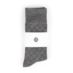 Thumbnail Tất Cổ Cao Mang Giày Tây, Quả Trám 3 Màu - Cotton Co Giãn Thấm Hút Tốt - Thương Hiệu Be Classy 1