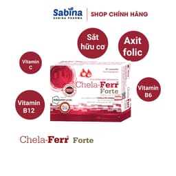 Thumbnail Bộ đôi Chela Ferr Forte và Gold DHA  36,6g(Olimp Labs). Thực phẩm bảo vệ sức khỏe hỗ trợ bổ sung sắt,axit folic và DHA 3