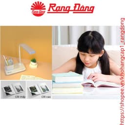 Thumbnail Đèn bàn cảm ứng 6W LED Rạng Đông RL-45.LED 4 nhiệt độ màu, 3 mức sáng 3