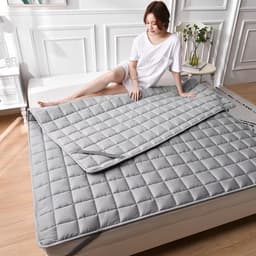Thumbnail Tấm Trải Đệm Topper Nệm Trải Giường Trải Sàn Siêu Mỏng Cho Cả 4 Mùa Bo Décor Đa Năng 3