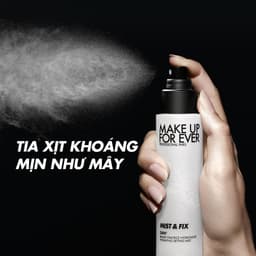 Thumbnail Xịt Khóa Trang Điểm Cấp Ẩm Lâu Trôi Mist & Fix 100ml -  MAKE UP FOR EVER 3