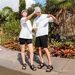 Thumbnail Giày Sandals F8 Shondo Full Đen F8M1112 1