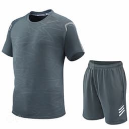 Thumbnail Bộ quần áo thể thao chạy bộ và luyện tập MMANS 5 màu chất thun fabric poly co giãn 4 chiều thầm hút mồ hôi cao cấp 3