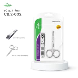 Thumbnail Combo 2 Sản Phẩm KỀM NGHĨA CB.2-002 (Kéo Cắt Tỉa Lông Mũi Đầu Tròn - Bấm Móng) 3
