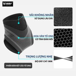 Thumbnail Băng bảo vệ cổ chân Yasu 7130 ( 1 chiếc ) 4