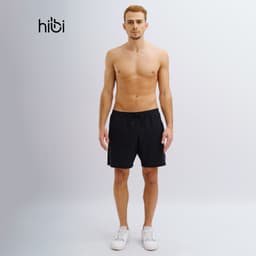 Thumbnail Quần thể thao nam tập gym loại ngắn Hibi Sports M100 - Kiểu 1 lớp xi mặc ngoài, có 2 túi bên 2