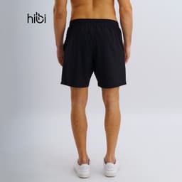 Thumbnail Quần thể thao nam tập gym loại ngắn Hibi Sports M100 - Kiểu 1 lớp xi mặc ngoài, có 2 túi bên 4