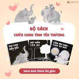 Thumbnail Sách Ehon - Combo 9 cuốn Cảm ơn con Moi moi Buồn ngủ - Cho bé 0 - 2 tuổi 1