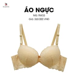Thumbnail Áo Ngực Có Gọng ROSABELLA Chất Liệu Cao Cấp Lớp Mút Dày Cúp Ôm Sát Giúp Nâng Đẩy Vòng 1 Tối Đa RW33 2