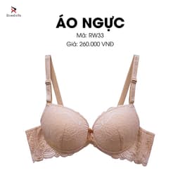 Thumbnail Áo Ngực Có Gọng ROSABELLA Chất Liệu Cao Cấp Lớp Mút Dày Cúp Ôm Sát Giúp Nâng Đẩy Vòng 1 Tối Đa RW33 3