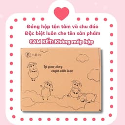 Thumbnail Túi sưởi ấm bụng kinh cho nữ Puha 1000ml, nóng lạnh đa năng giữ nhiệt 3h, món quà tặng bạn gái 4