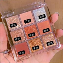 Thumbnail Bảng phấn mắt LAMUSELAND LA33 9 màu sắc thời thượng 12g 2