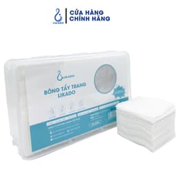 Thumbnail Bông tẩy trang Likado hộp 400/600 miếng kích thước (6cmx5cm) 4