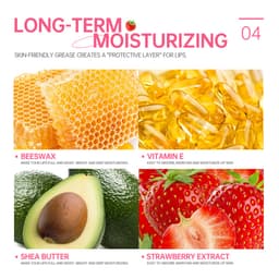 Thumbnail Son dưỡng môi LAMUSELAND 9076 cấp ẩm thiết kế vỏ xinh xắn tiện lợi 1.7g 4