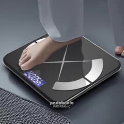 Thumbnail Cân Điện Tử Padabanic 207 Cân Sức Khỏe Kết Nối Bluetooth Phân Tích Chỉ Số Cơ Thể Tặng Kèm Thước Dây Max 180kg 3