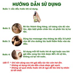 Thumbnail Xịt dưỡng tóc từ hoa bưởi và tinh dầu vỏ Bưởi chai 50ml-100ml 4