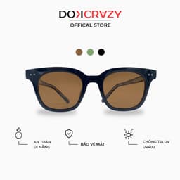 Thumbnail Kính mát thời trang DOKCRAZY MOTHY Streetwear Nhựa Cao Cấp, Unisex, Chống UV400, Dáng Basic 1