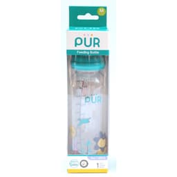 Thumbnail Bình sữa cổ thường thân thon Feeding 250ml, có sẵn 1 núm size M trong bình 2