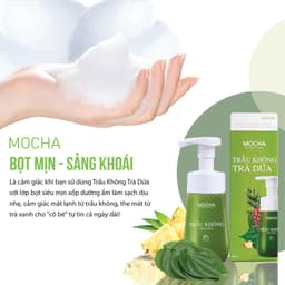 Thumbnail Dung Dịch Vệ Sinh Trầu Không Trà Dứa Mocha, Dạng Bọt Tự Nhiên Siêu Dày Siêu Mịn Đầu Tiên Và Độc Quyền 3