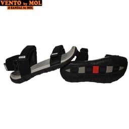 Thumbnail Sandal nam Vento 2 quai ngang NV8302B màu đen có big size 44 45 | Vento  NV8302 SD8302 4