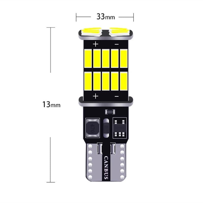Ảnh Đèn Led Lymoyo T10 T15 W5W 194 168 26smd 4014 Cho Xe Hơi 4