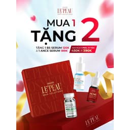 Thumbnail Peel Da Retinol Vi Tảo 10ml, Tinh Chất Tái Tạo Da Sinh Học Căng Bóng Chính Hãng, Tặng Kèm Serum mụn - LE'PEAU ch 2