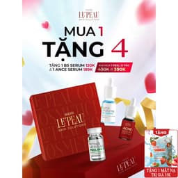 Thumbnail Peel Da Retinol Vi Tảo 10ml, Tinh Chất Tái Tạo Da Sinh Học Căng Bóng Chính Hãng, Tặng Kèm Serum mụn - LE'PEAU ch 4