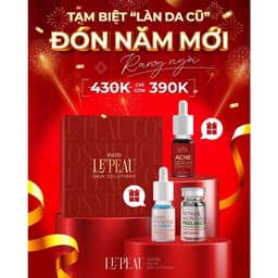 Thumbnail Peel Da Retinol Vi Tảo 10ml, Tinh Chất Tái Tạo Da Sinh Học Căng Bóng Chính Hãng, Tặng Kèm Serum mụn - LE'PEAU ch 1