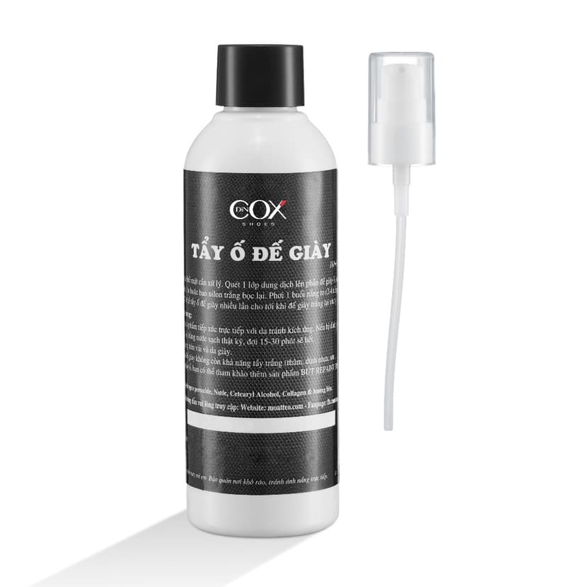 Ảnh Gel Tẩy Ố Đế Giày Và Các Chi Tiết Cao Su Chuyên Dụng 100ml Dincox 3