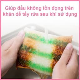 Thumbnail Miếng rửa chén đa năng sợi tre MyJae, miếng rửa chén chống xước 2 mặt, siêu bền đánh bay dầu bẩn 4