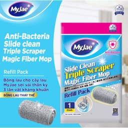 Thumbnail Bông lau cho thùng lau nhà MyJae 3 lần vắt kháng khuẩn 1