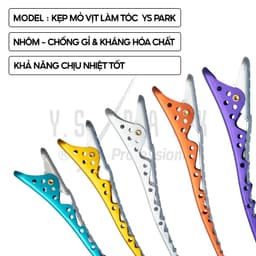 Thumbnail Combo Lược cắt tóc YS-336 và Kẹp làm tóc CLIPS hàng chính hãng YS Park nhập khẩu Nhật Bản 3