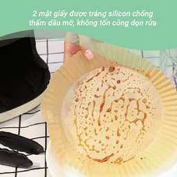 Thumbnail Giấy Nến Cho Nồi Chiên Không Dầu MyJae (1 hộp/30 tờ) 3