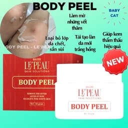 Thumbnail Peel Body Retinol LE'PEAU trắng da mờ thâm sau 7 ngày, loại bỏ tế bào chết cơ thể 150ml mua 1 tặng 1 quà 4