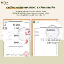 Thumbnail Thớt Bear Cao Cấp Chống Khuẩn Chất Liệu An Toàn Bề Mặt Chống Trượt Dễ Vệ Sinh Dùng Nhà Bếp CX-E0023 3