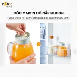 Thumbnail Máy Xay Sinh Tố Cầm Tay Bear Dung Tích 600ml Máy Xay Sinh Tố Mini Cầm Tay Máy Say Sinh Tố 3 Cối Máy Say Hoa Quả  D04A1 3
