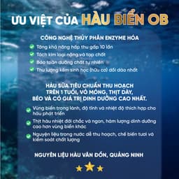 Thumbnail Combo 3 Hộp Tinh Chất Hàu OB Tăng Sinh Lý Nam Giới, Chiết Xuất Hàu Oyster (Hộp 30v) - Grow Green AZ 4