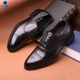 Thumbnail Giày tây công sở nam SMARTMEN tăng chiều cao GD-440 Đen 2