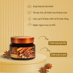 Thumbnail Tẩy Tế Bào Chết Body Exclusive Cosmetic Cà Phê Quế Đinh Hương 380g 1